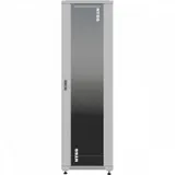 Шкаф коммутационный NTSS Премиум (NTSS-R32U6060GS) напольный 32U 600x600мм пер.дв.стекл металл 900кг серый 510мм 63.2кг 1542мм IP20 сталь