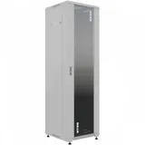 Шкаф серверный NTSS Премиум (NTSS-R42U6060GS) напольный 42U 600x600мм пер.дв.стекл металл 900кг серый IP20 сталь