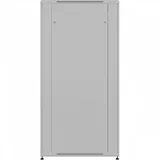 Шкаф серверный NTSS Премиум (NTSS-R42U80100GS) напольный 42U 800x1000мм пер.дв.стекл металл 900кг серый 910мм 134кг 1987мм IP20 сталь