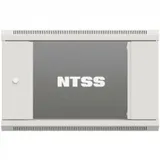 Шкаф коммутационный NTSS Премиум (NTSS-W15U6045GS-2) настенный 15U 600x450мм пер.дв.стекл 60кг серый 365мм 27кг 220град. 770мм IP20 сталь