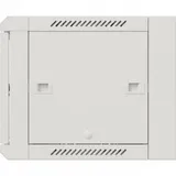 Шкаф коммутационный NTSS Премиум (NTSS-W6U6045GS-2) настенный 6U 600x450мм пер.дв.стекл 60кг серый 365мм 16кг 220град. 370мм IP20 сталь