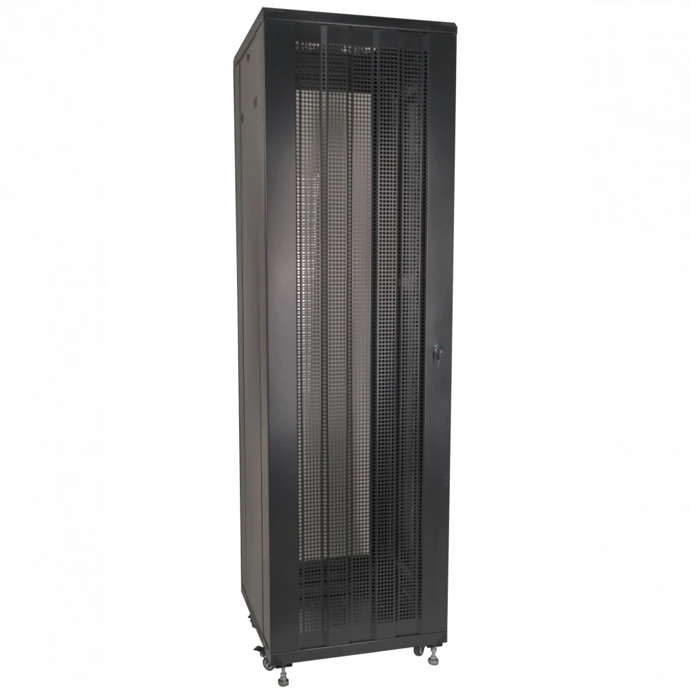 Шкаф напольный Pixietech 42U 60012002000 мм, перфорированная дверь/Floor-standing cabinet Pixietech 42U 60012002000 mm, perforated door