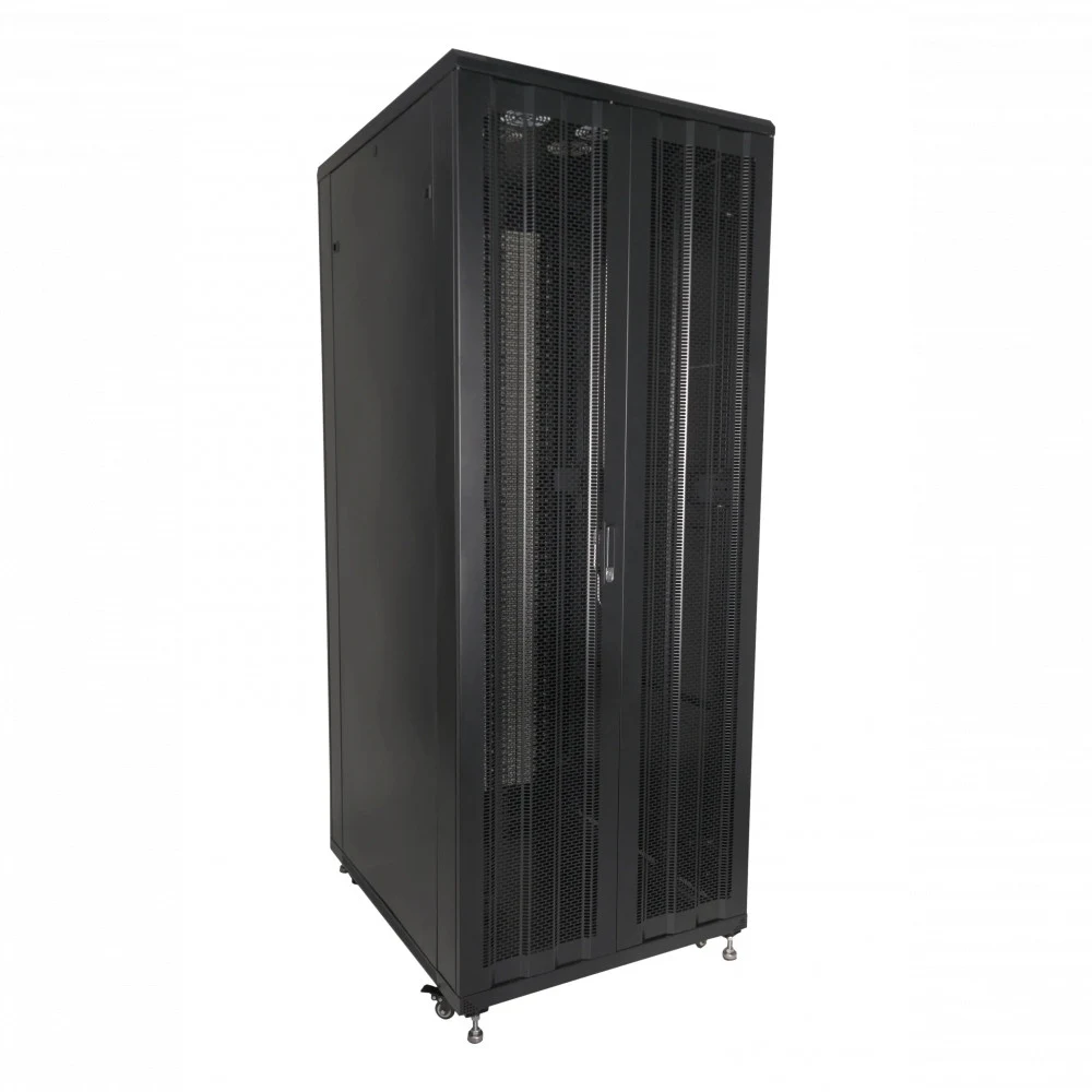 Шкаф напольный Pixietech 47U 800*1000*2222 мм, перфорированная дверь (двойная)