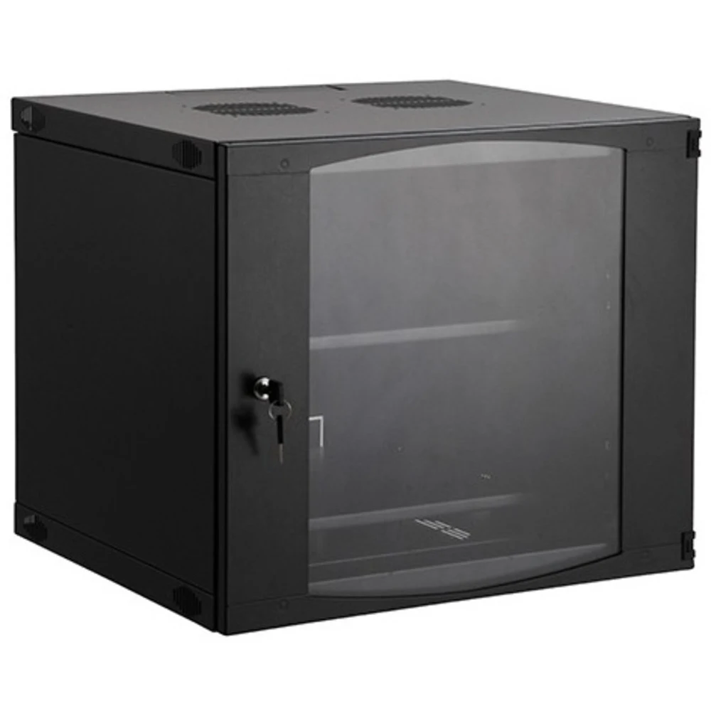 Шкаф настенный, SHIP, EW5412.100, EW серия, 19'' 12U, 540*450*593 мм, Ш*Г*В, IP20, Чёрный Шкаф настенный SHIP EW5412.100 Шкафы EW серии предназначены для установки телекоммуникационного оборудования