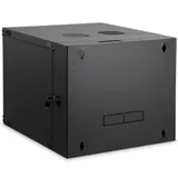 Шкаф настенный, SHIP, VA5412.01.100, VA серия, 19'' 12U, 540*450*593 мм, Ш*Г*В, IP20, Двухсекционный, Чёрный Шкаф настенный SHIP VA5412.01.100 Двухсекционные шкафы VA серии предназначены для установ