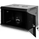 Шкаф настенный, SHIP, 5622.01.100, SE серия, 19'' 22U, 570*600*1080 мм, Ш*Г*В, IP20, Чёрный Шкаф настенный SHIP 5622.01.100 Шкафы SE серии предназначены для установки телекоммуникационного оборудова