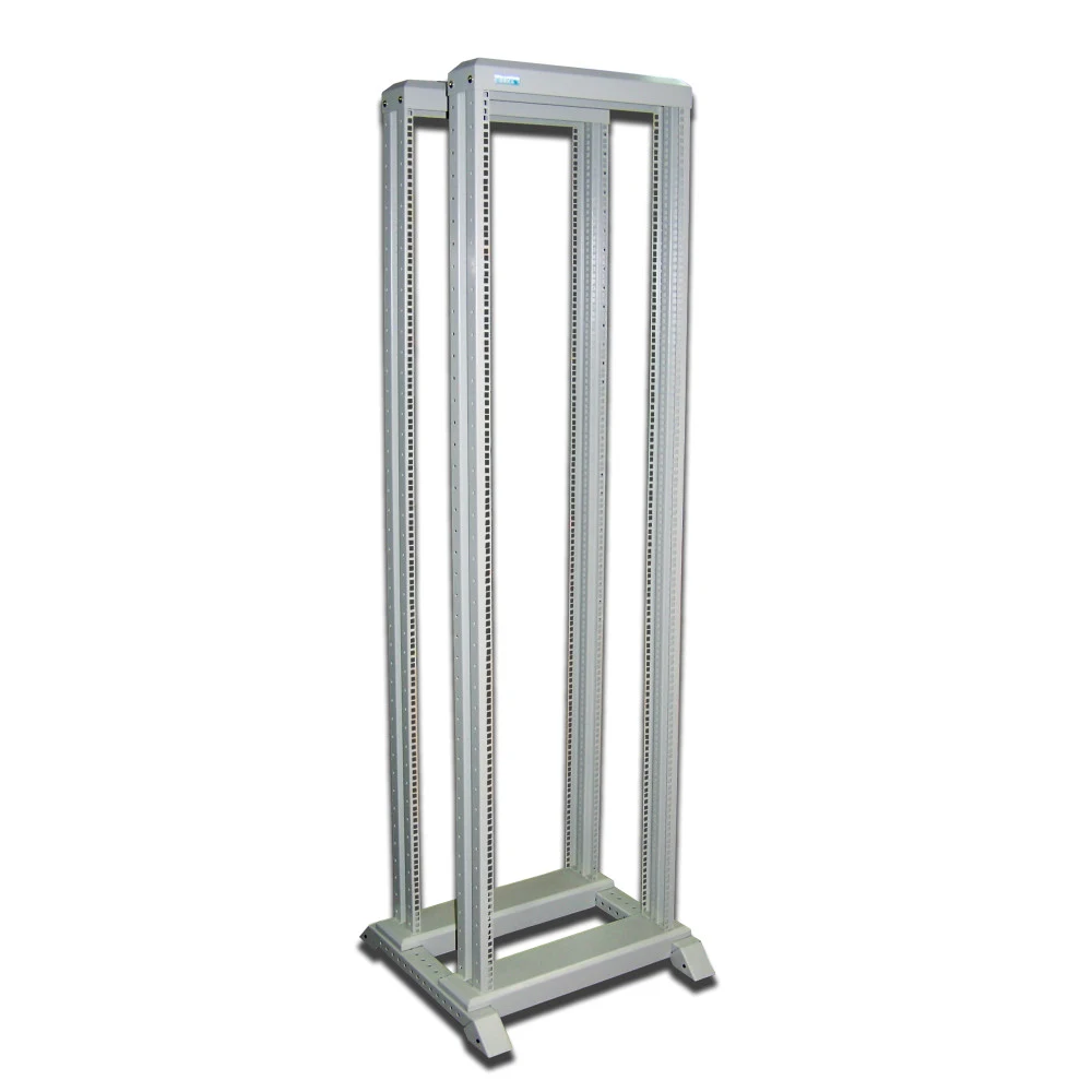 Стойка двухрамная Lanmaster TWT-RACK2-42U-6X10 42U 600ммX1000мм серый