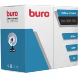 Кабель сетевой Buro UTP 4 пары cat5E solid 0.50мм Cu 305м серый