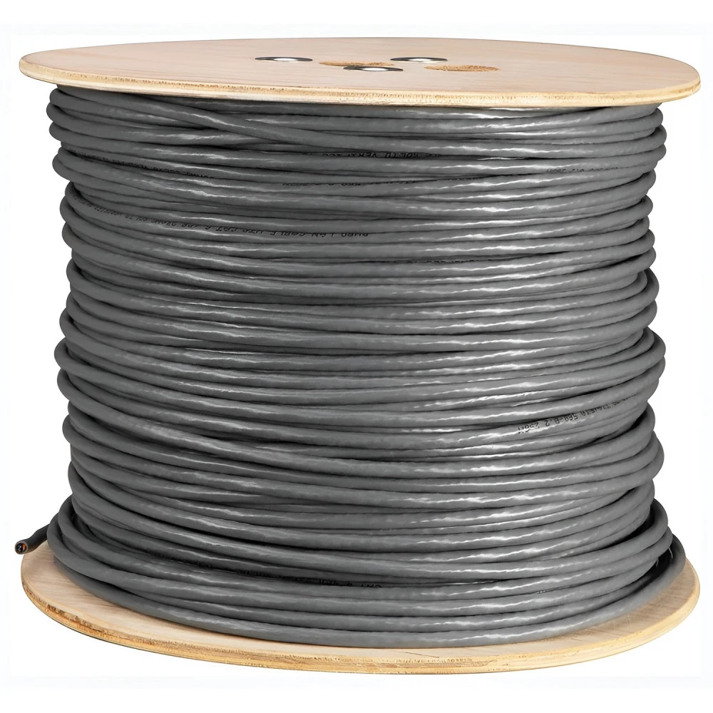 Кабель сетевой Buro BU-COP-050-FTP FTP 4 пары cat.5E solid 0.50мм Cu 305м серый