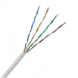 Caplex Кабель Caplex Cat5e 4 пары UTP PVC (внутренний), белый, коробка 305 м// Категория Кабель