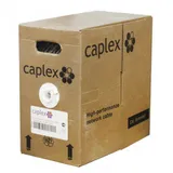 Caplex Кабель Caplex Cat5e 4 пары UTP PVC (внутренний), белый, коробка 305 м// Категория Кабель