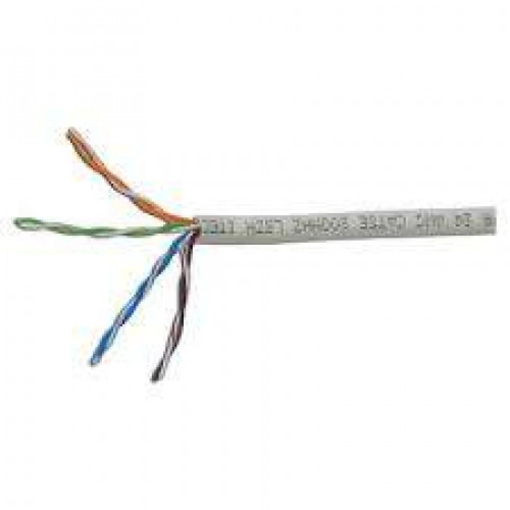 Caplex Кабель Caplex Cat5e 4 пары UTP LSZH, белый, коробка 305 м// Категория Кабель