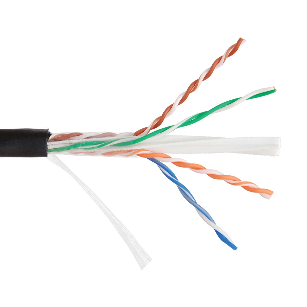 Кабель LANMASTER UTP, 4 пары, кат. 5Е, 350Mhz, PE, для внешней прокладки, с водоблок. слоем, 305 м (LAN-5EUTP-WP-OUT)