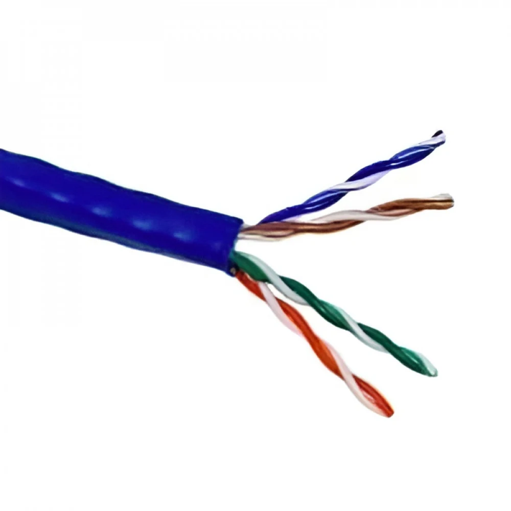 Кабель информационный Lanmaster LAN-6EUTP-LSZH-BL кат.6 U/UTP не экранированный 4X2 LSZH внутренний 305м синий