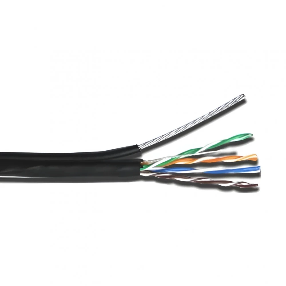 Кабель информационный Lanmaster TWT-5EUTP-UNV-TR кат.5E UTP 4 пары 24AWG LSZH универсальный 305м черный