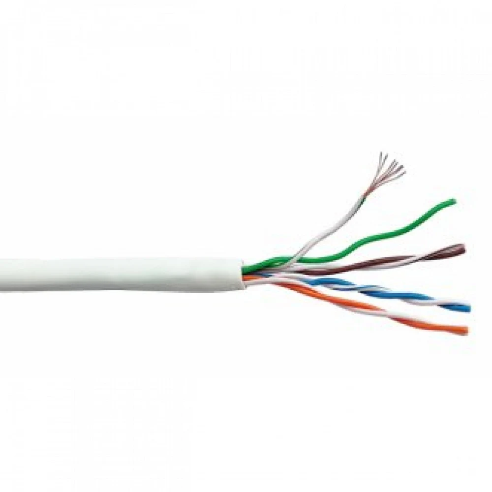 Кабель информационный Lanmaster TWT-5EUTP-XL-LSZH кат.5E UTP 4 пары 24AWG LSZH внутренний 305м белый