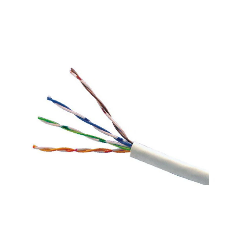 Кабель информационный Lanmaster TWT-5EUTP2PT-WH кат.5е U/UTP не экранированный 2X2X24AWG PVC внутренний 305м белый