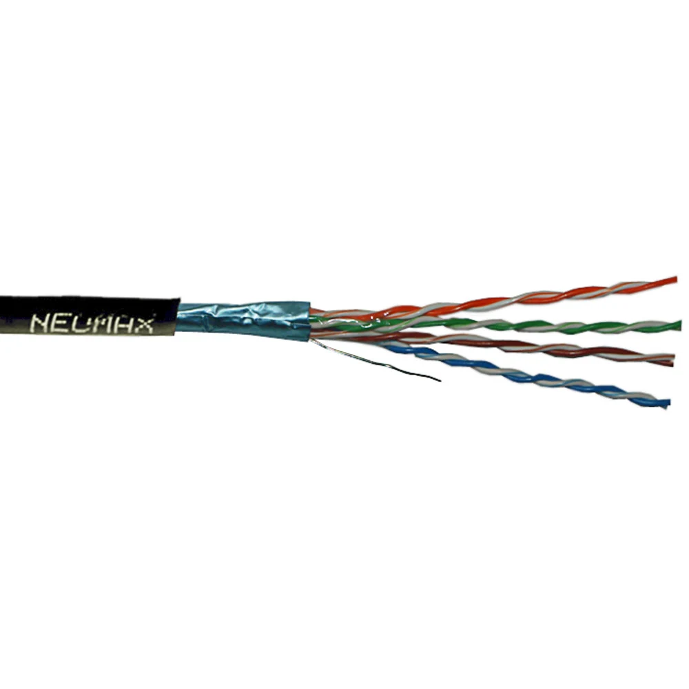 NEOMAX [NM20031] Кабель FTP cat.5e, 4 пары, (305м) 0.52мм outdoor (на катушке) Медь