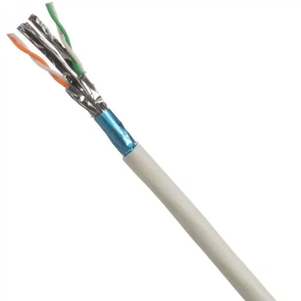 Кабель информационный Panduit PFFY6X04WH-HED кат.6А F/FTP индивидуальный и общий экран 4X2X23AWG LSZH внутренний 500м белый