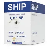 Кабель сетевой, SHIP, D135-VS, Cat.5e, UTP, 30В, 4x2x1/0.455 мм, PVC, 305 м/б