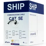 Кабель сетевой, SHIP, D106-VS, Cat.5e, UTP, 30В, 4x2x1/0.455мм, PE, 305 м/б (Влагостойкий, Для наружных работ)