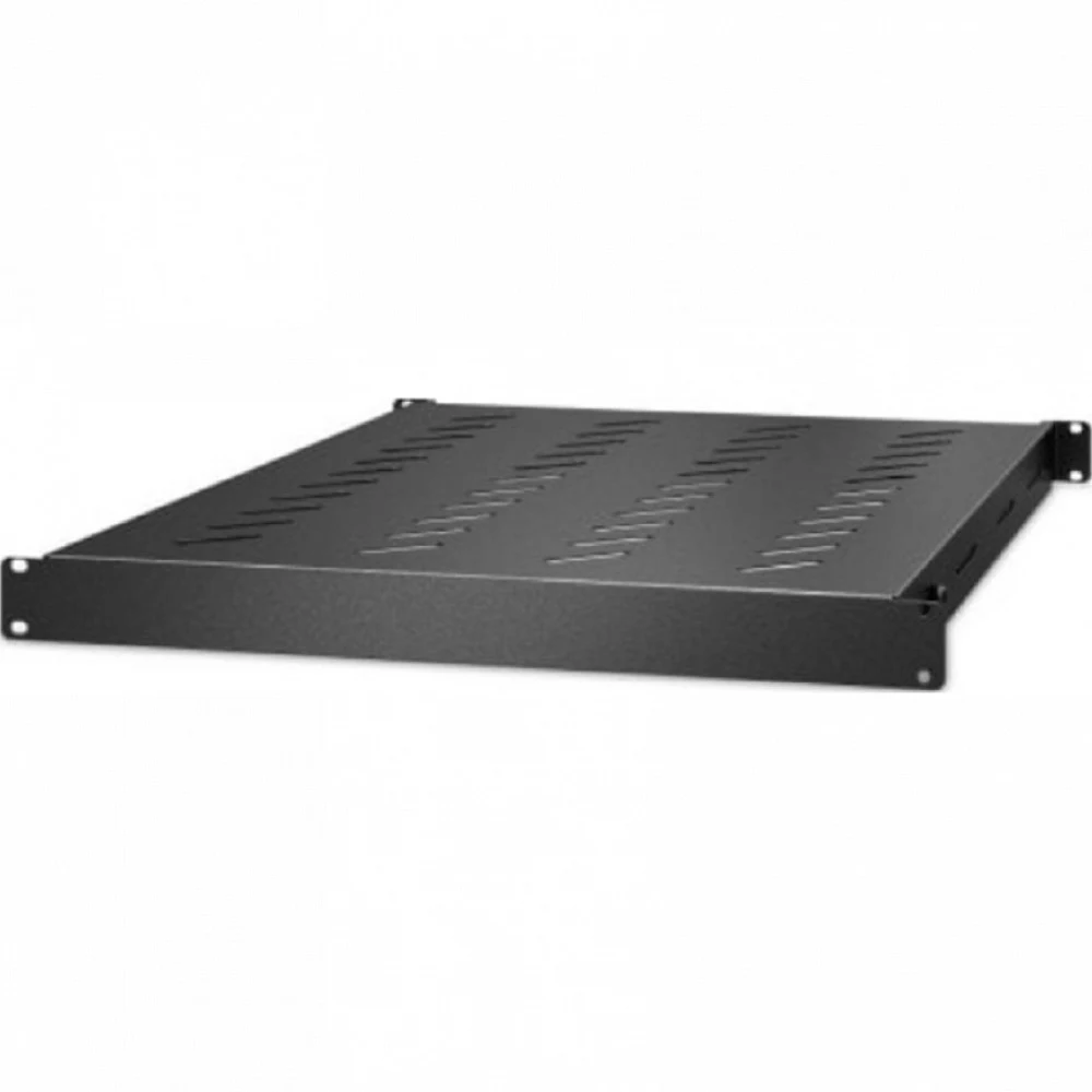 Полка стационарная для серверного шкафа, APC, ER7SHELFS, Универсальная, 440х580х44 мм, (Для 1000 мм напольных шкафов), Чёрный