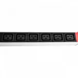 ЦМО Блок розеток Rem-16 с авт. 16А, 6 IEC 60320 C19, 16A, алюм., 19", колодка