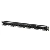 Punchdown Patch Panel, Cat 5e, Flat, 24