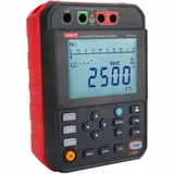 Измеритель сопротивления изоляции UT512D до 2,5 кВ, до 1 ТОм память на 999 измерений, CAT IV 600 В