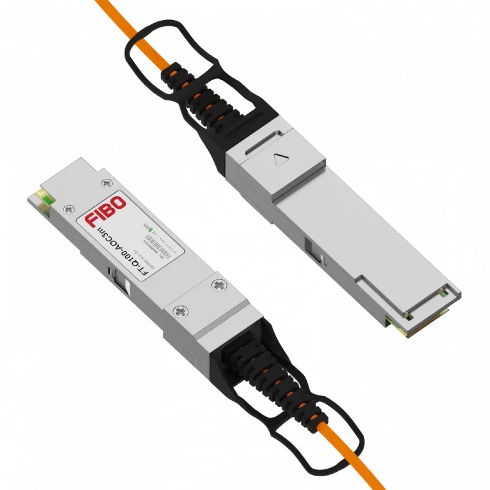Кабель/ FT-Q100-AOC3m QSFP28 AOC модуль 100G, оптический кабель, 3 метра