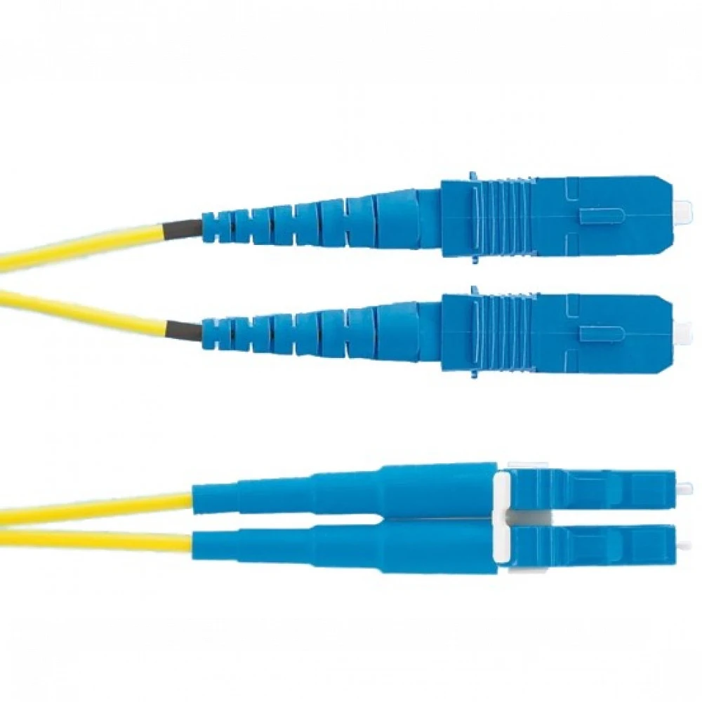 Патч-корд Panduit F92ELLNSNSNM007 2x9/125 OS1/OS2 LC дуплекс-SC дуплекс 7м LSZH желтый