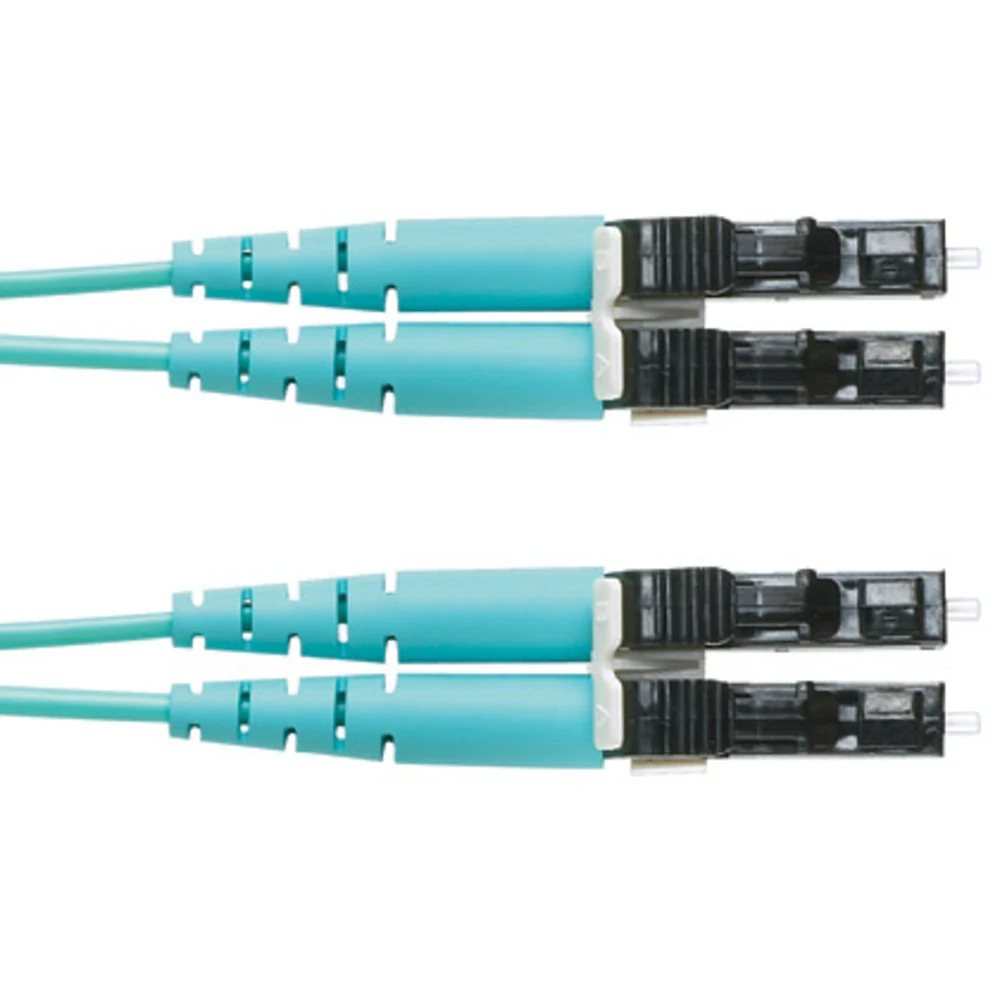 Патч-корд Panduit FX2ELLNLNSNM003 2x50/125 OM3 LC дуплекс-LC дуплекс 3м LSZH аквамарин