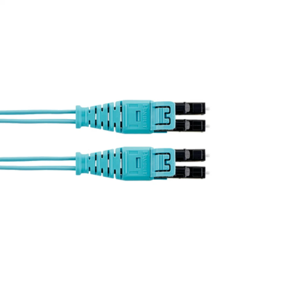 Коммутационный шнур LSZH LC Push-Pull / LC Push-Pull Duplex OM4 50/125 1.0м/ OM4 2 Fiber 1.6mm Jacket Patchcord LSZH LC Push-Pull to LC Push-Pull Standard IL - 1 Meter