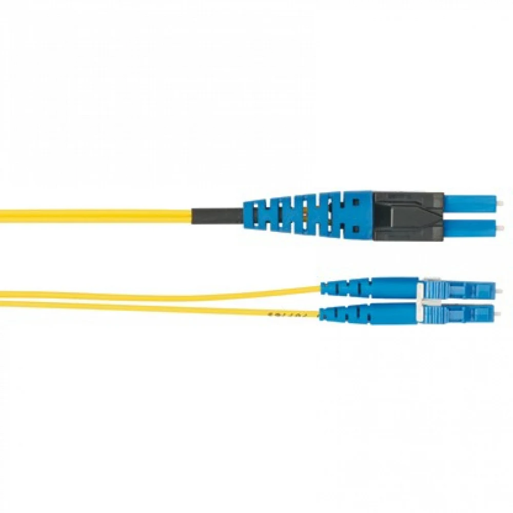 Патч-корд Panduit PVQ9LE10LQM05.0 2x9/125 OS1/OS2 LC дуплекс-LC дуплекс полярность A 5м LSZH желтый