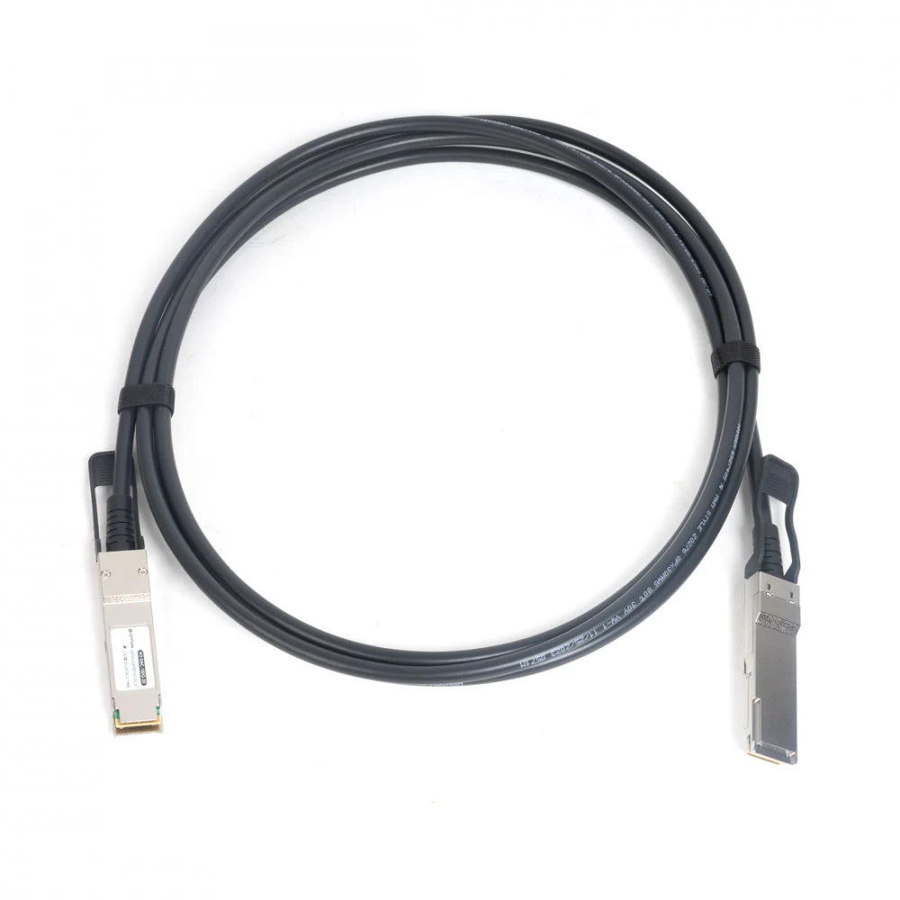 Кабель прямого подключения, А-Оптик, AO-DAC-100G-1D, 100G QSFP28 Direct Attach 1 м