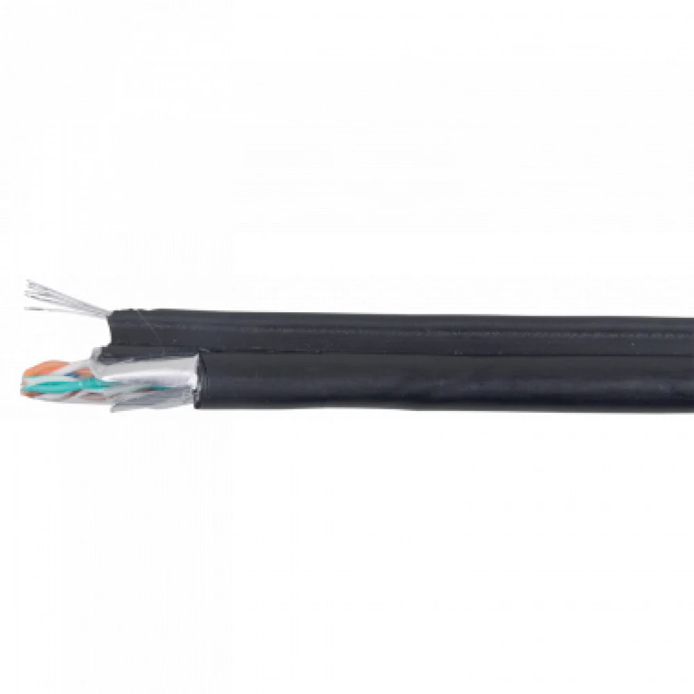 Кабель информационный ITK Generica BC3-C5E04-359-305-G кат.5E FTP 4 пары 24AWG LDPE внешний 305м черный