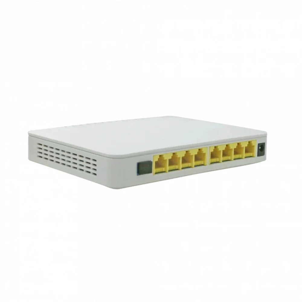 Абонентский терминал ONU GEPON, 8 портов 10/100Base-T, совместим с BDCOM