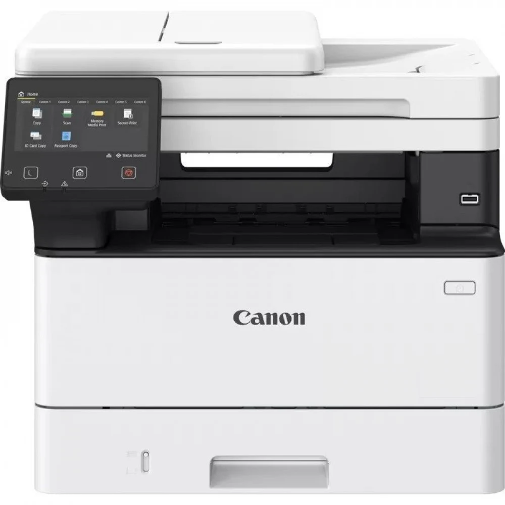 Монохромное МФУ, Canon, i-SENSYS MF461DW, 5951C020AA, Лазерное, A4, 36 стр./мин., Подача 350 листов, Двусторонний автоподатчик документов, Сенсорный дисплей 5", 1.2 ГГц CPU, 1 ГБ RAM, USB 2.0, Ether