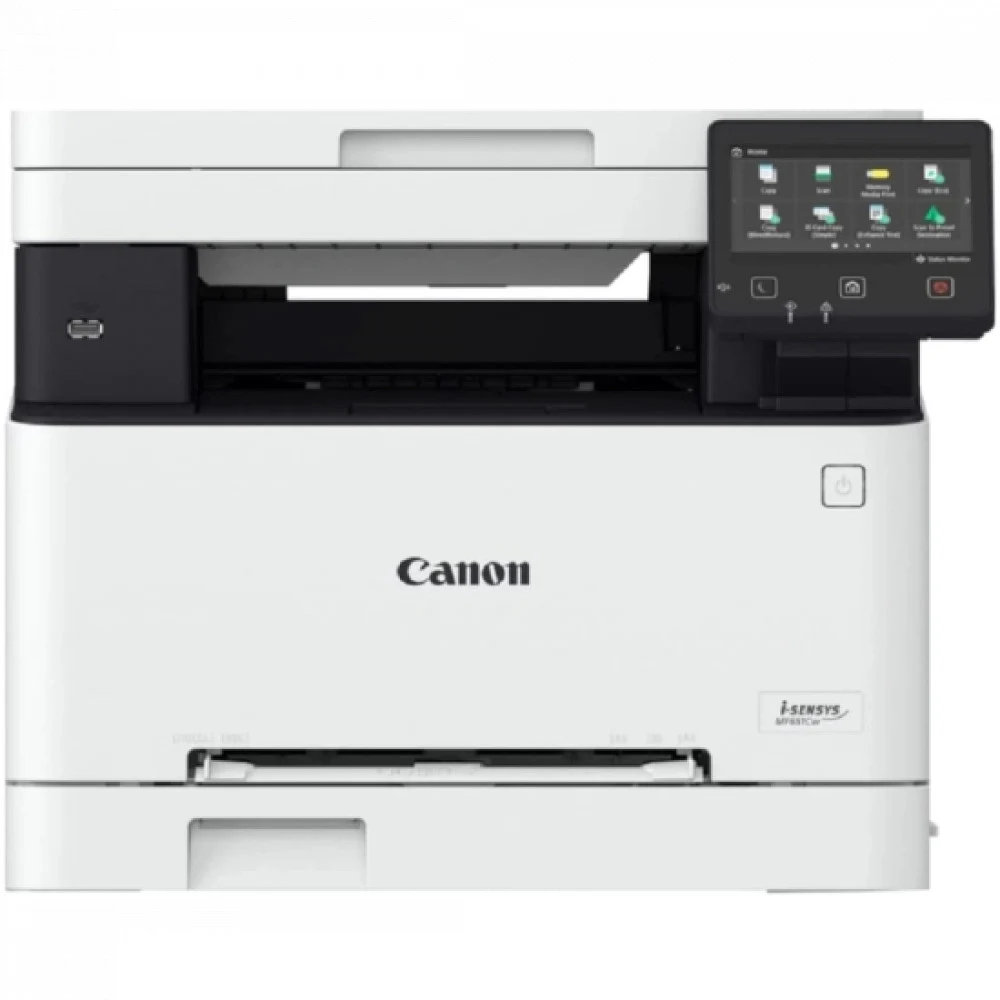 МФУ Canon i-SENSYS MF651CW (A4,Printer/Scanner/Copier, 1200 dpi, Color, 18 ppm, 1 Gb, 800 Mhz DualCore, tray 251 pages, LCD Color (12,7 см), USB 2.0, RJ-45, WIFI cart. 067 стартовые тонера в комплек