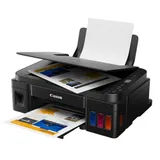 МФУ струйный Canon PIXMA G2410 (A4, принтер/копир/сканер, 4800х1200dpi, 8.8чб/5цв.ppm, СНПЧ, USB) (2313C009) Цветность печати 2 картриджа FINE (черный и цветной) Максимальный формат - A4 Максимально