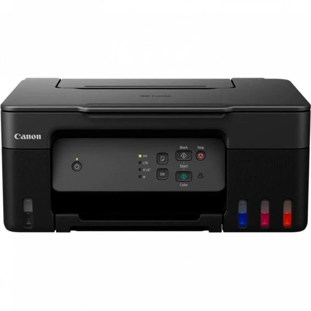 Цветное МФУ, Canon, Pixma G2430, 5991C009AA, Струйное, A4, 11 изобр./мин. (A4), Чернила GI-41, СНПЧ, Подача 100 листов, Планшетный сканер, 1,5 мс/линия, USB 2.0