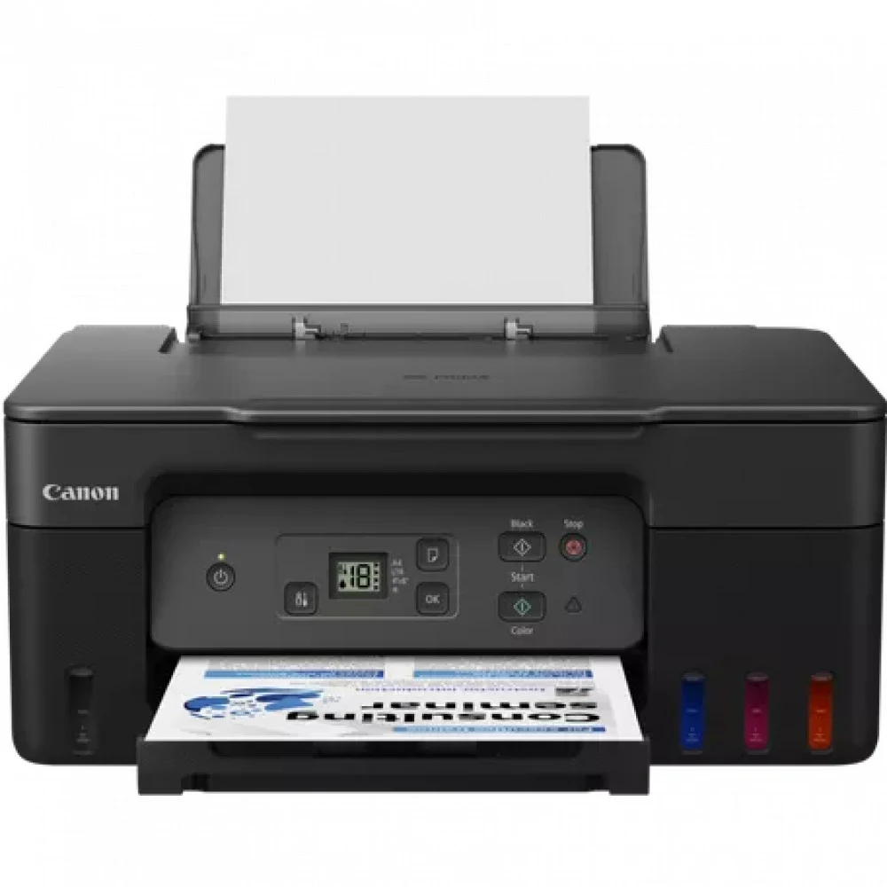 МФУ Canon PIXMA G2470 (A4, Printer/Scanner/Copier/, 4800 x 1200 dpi, inkjet, Color, 11 ppm, tray 100 pages, LCD Mono, USB 2.0, cart. GI-41)
