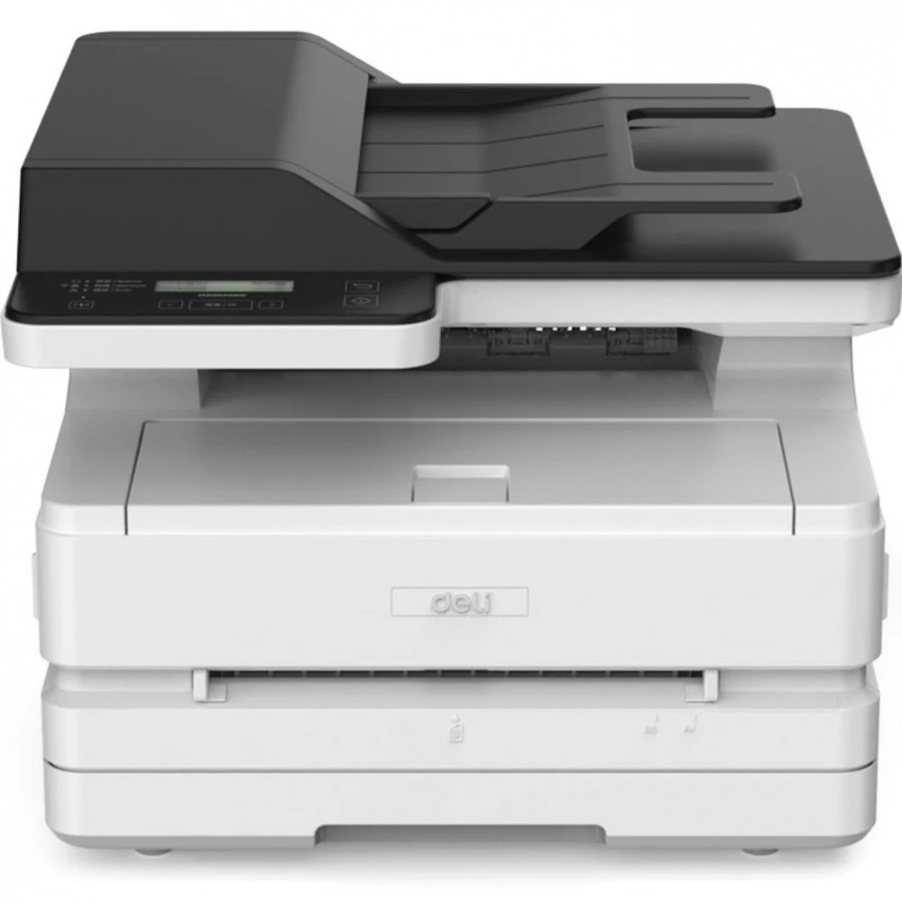 Deli M2500ADNW (МФУ лезерное, ч/б, A4, 28 стр/мин, 1200 x 1200 dpi, дуплекс, USB, Wi-Fi) белый/черный