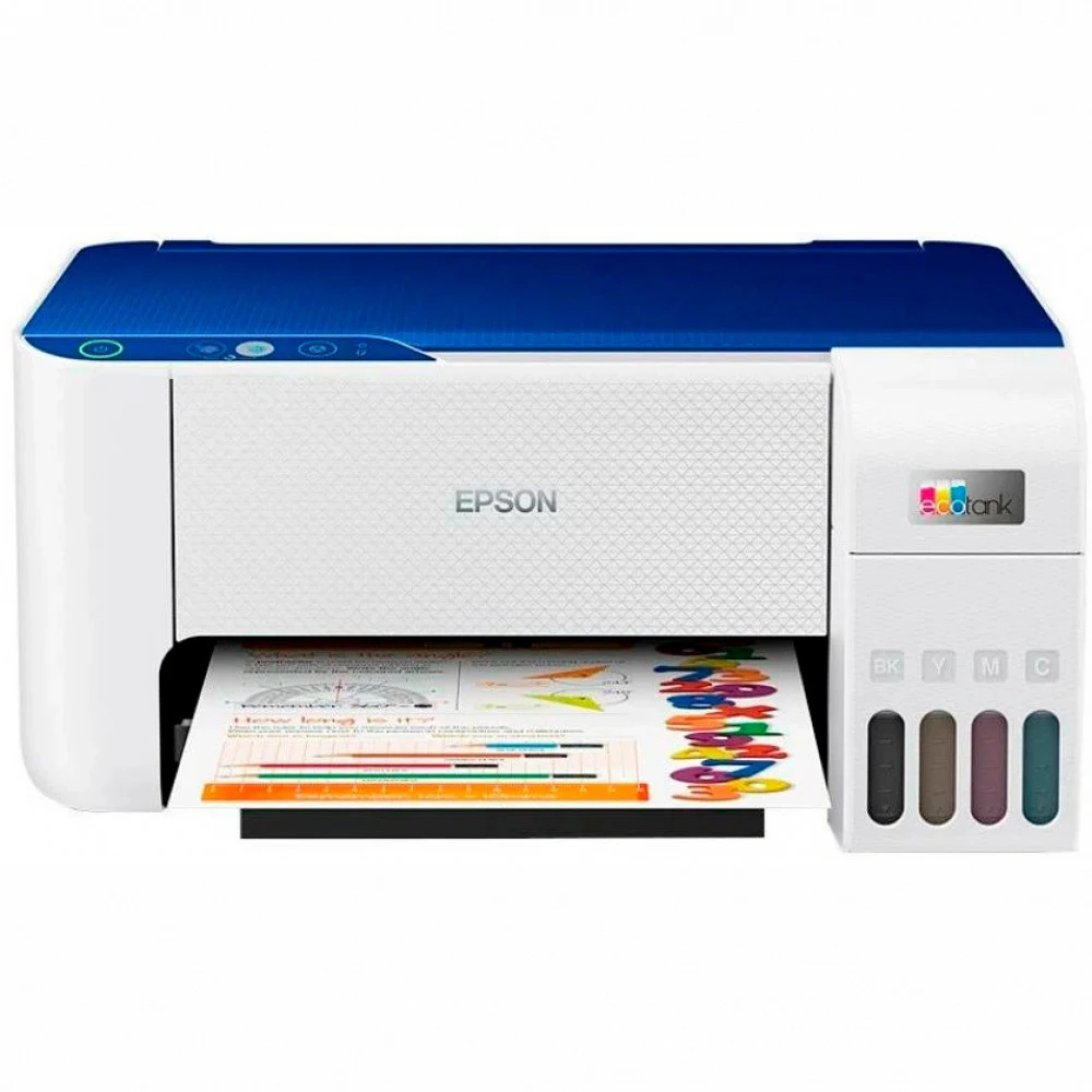 МФУ Epson L3215 (струйное цветное P/S/C, A4, 5760x1440 dpi, 33 стр/мин, USB, СНПЧ, белый)