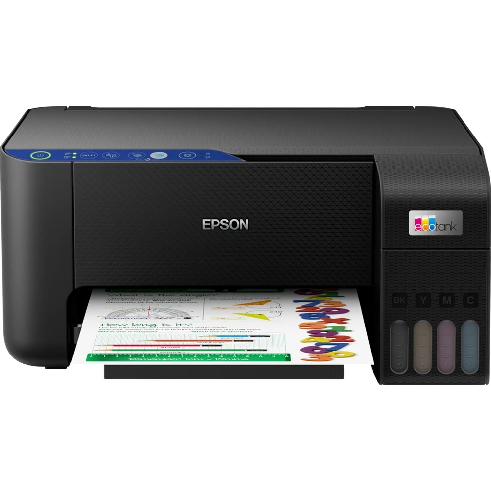 МФУ струйный Epson EcoTank L3251 (A4, принтер/сканер/копир, 5760x1440dpi, 33чб/15цв. ppm, СНПЧ, WiFi, USB) (C11CJ67419)