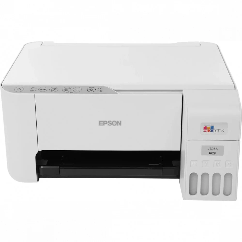 МФУ струйный Epson L3256 (C11CJ67411/421/504/524/516/519) A4 WiFi белый