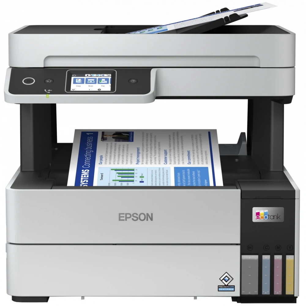 МФУ струйный Epson L6490 (C11CJ88405/404/502/507) A4 Duplex Net WiFi серый