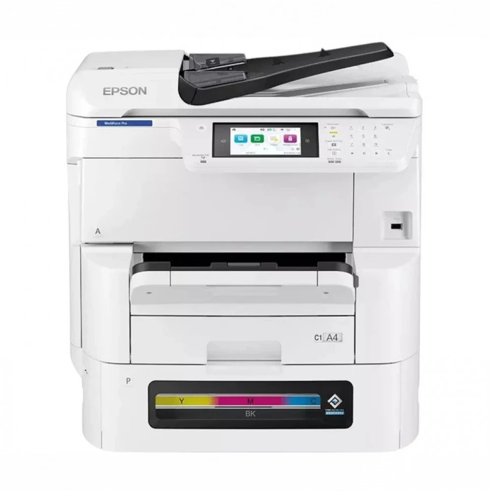 МФУ струйное цветное Epson WorkForce Pro EM-C8100RDW, А3+, до 25 стр/мин, WIFI, Ethernet, FAX