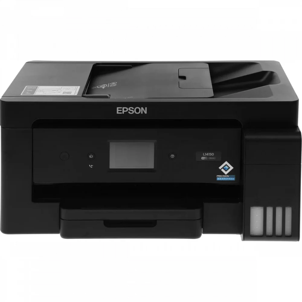 МФУ струйный Epson L14150 (C11CH96403/502/503/505/506/507) A3 Duplex Net WiFi черный