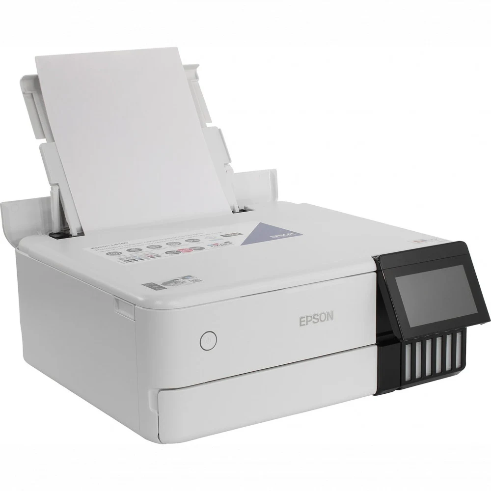 МФУ струйный Epson L8160 (C11CJ20404/403/402) A4 Duplex Net WiFi белый